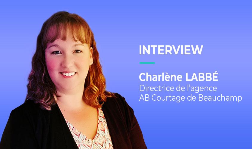 Charlène Labbé, directrice de l'agence AB Courtage de Beauchamp